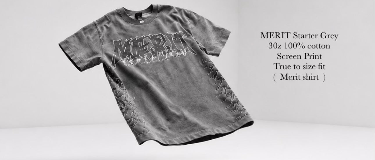 MERIT ‘Starter’ Grey Shirt